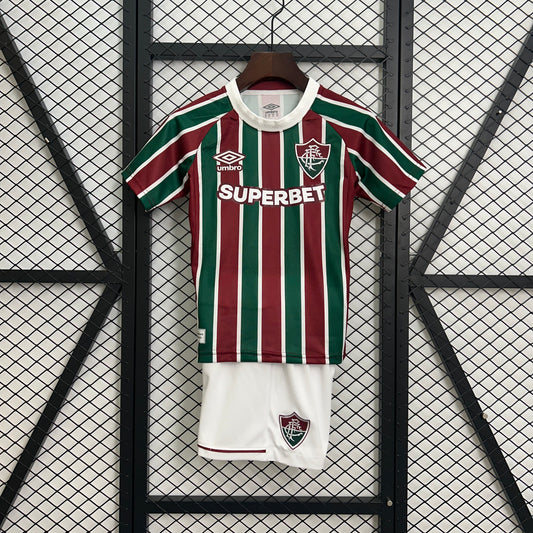 Fluminense Kit Criança Principal 2025/26