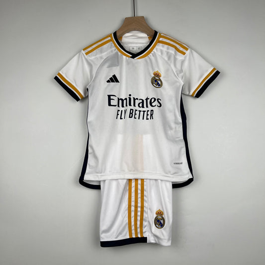 Real Madrid Kit Criança Principal 2023/24