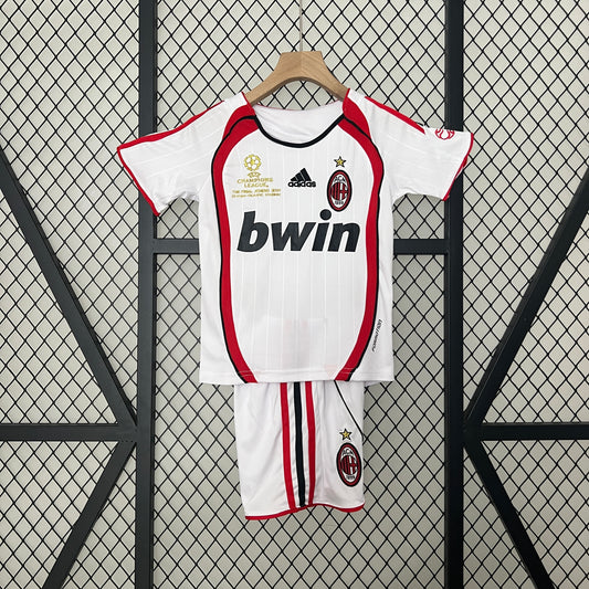 Milan Kit Criança Secundário Liga dos Campeões 2006/07