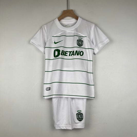 Sporting Kit Criança Secundário 2023/24