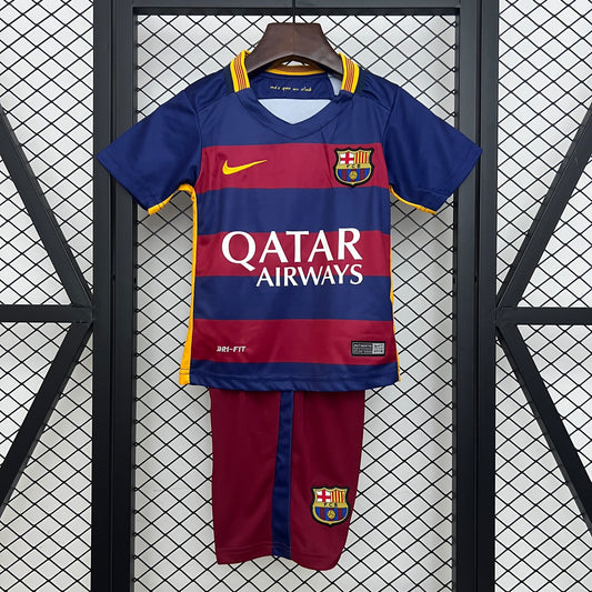 Barcelona Kit Criança Principal 2015/16